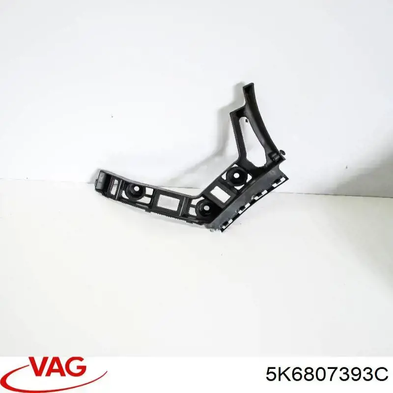 5K6807393C VAG soporte de guía para parachoques trasero, izquierda