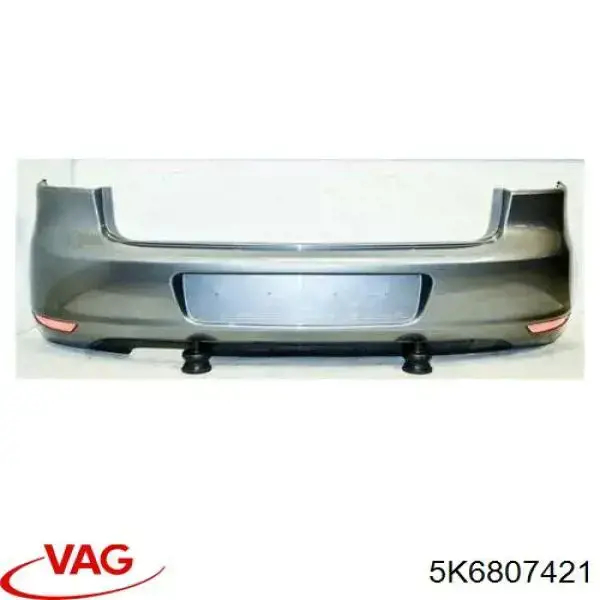 Paragolpes trasero Prasco VG0381051