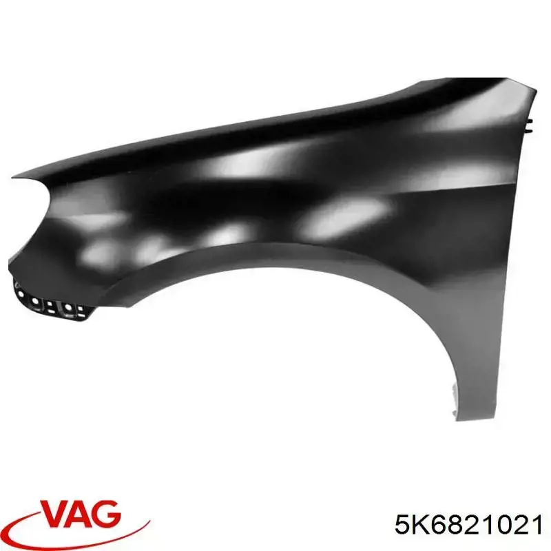 Aleta delantera izquierda VAG 5K6821021 precio, desde 79,54 EUR
