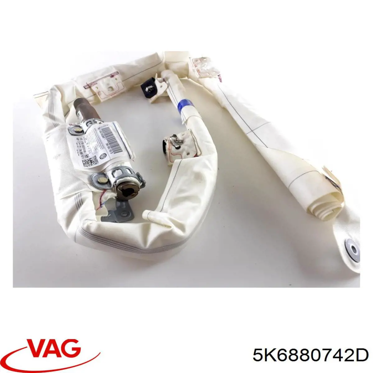 5K6880742D VAG Airbag de cortina lateral derecha