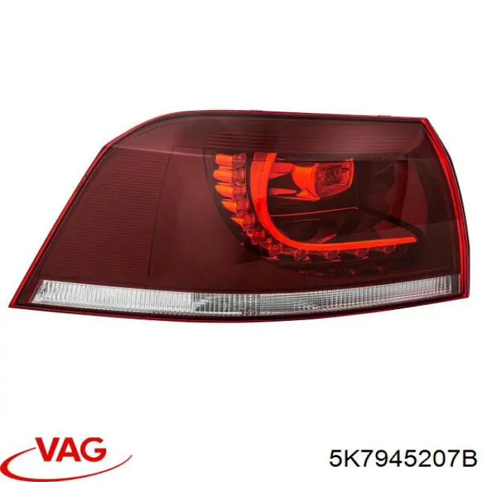 Piloto trasero exterior izquierdo VAG 5K7945207B precio, desde 281,78 EUR