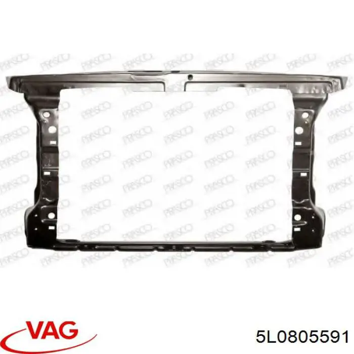 Panel de soporte del radiador y montaje de faros VAG 5L0805591 precio, desde 93,00 EUR