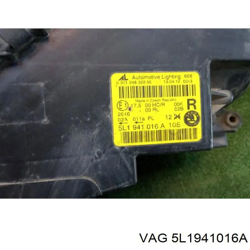 Faro derecho VAG 5L1941016A precio, desde 188,63 EUR