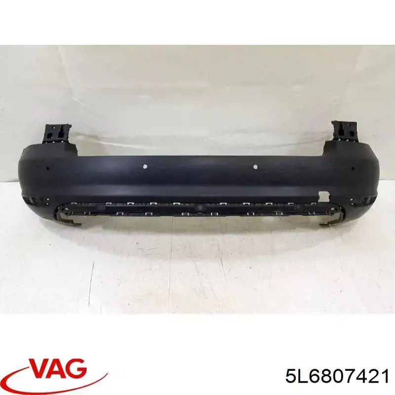 Paragolpes trasero Skoda Yeti (5L)