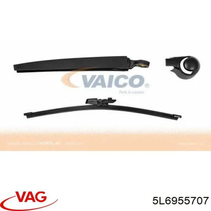Brazo del limpiaparabrisas trasero VAG 5L6955707 precio, desde 16,00 EUR