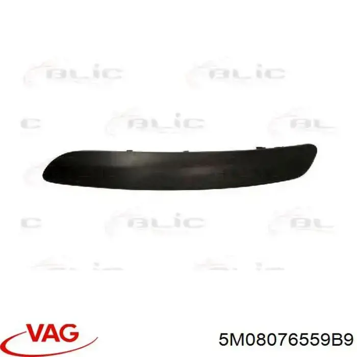 Comprar 5M08076559B9 VAG Protector para parachoques delantero izquierdo