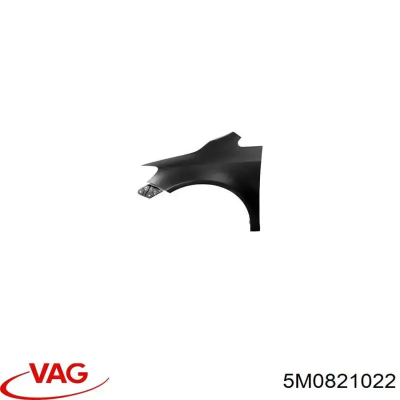 Guardabarros delanteros derecho VAG 5M0821022 precio, desde 104,09 EUR