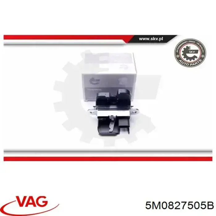 Comprar 5M0827505B VAG Cerradura de puerta de maletero