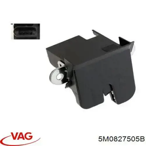 Cerradura de portón trasero VAG 5M0827505B precio, desde 31,14 EUR