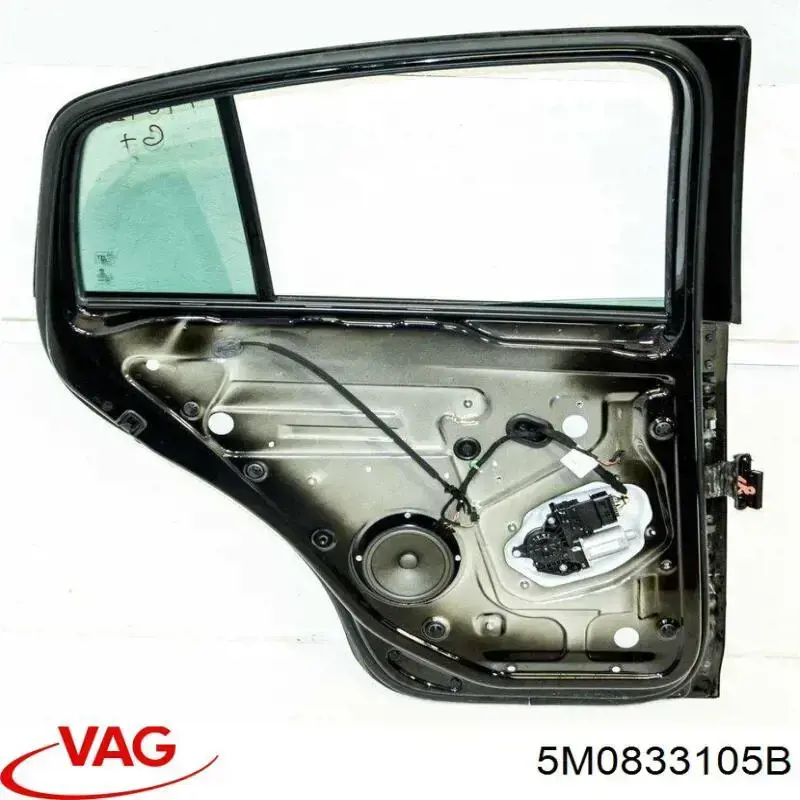 5M0833105B VAG Panel lateral de puerta trasera izquierda