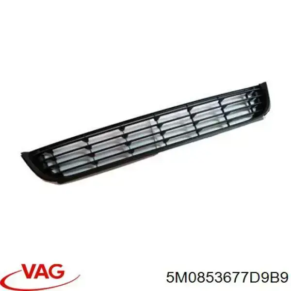 Rejilla de ventilación, paragolpes delantero, central VAG 5M0853677D9B9 precio, desde 139,03 EUR