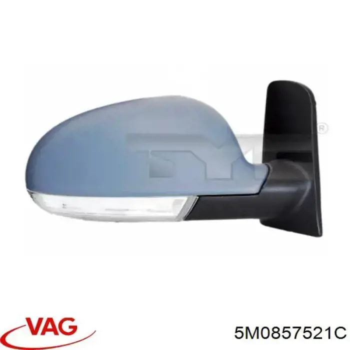 Comprar 5M0857521C VAG Cristal de espejo retrovisor exterior izquierdo