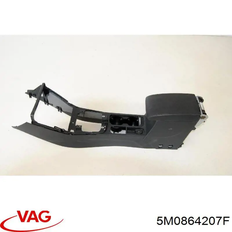 Apoyabrazos de la consola central Volkswagen Golf V