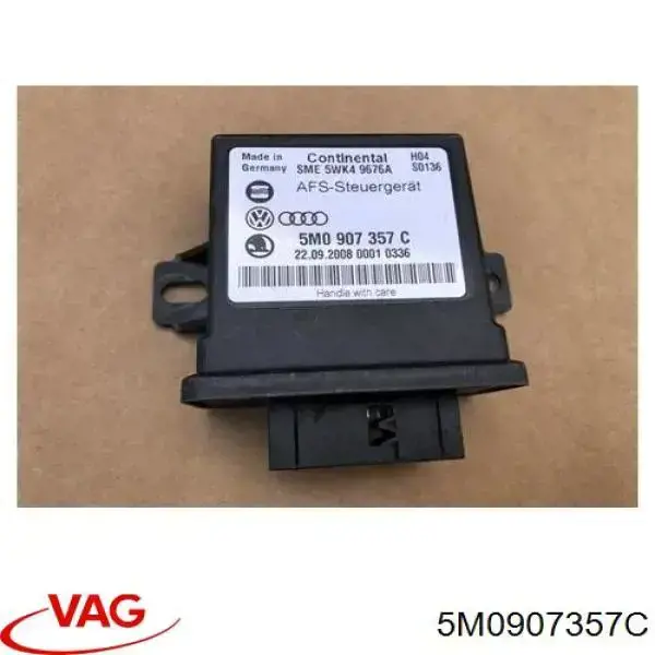 5M0907357C VAG modulo de control de iluminacion adaptable (ecu)