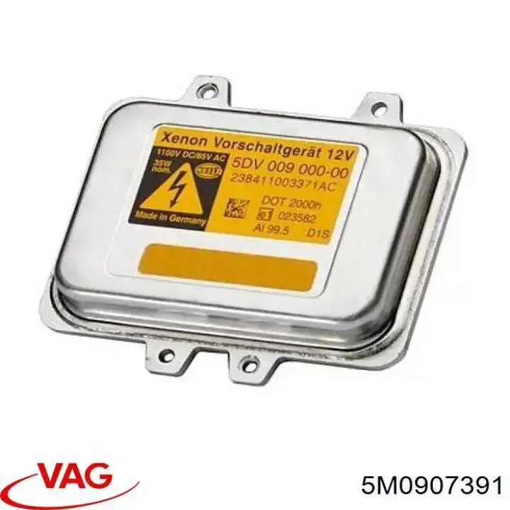 5M0907391 VAG Unidad de control de xenón