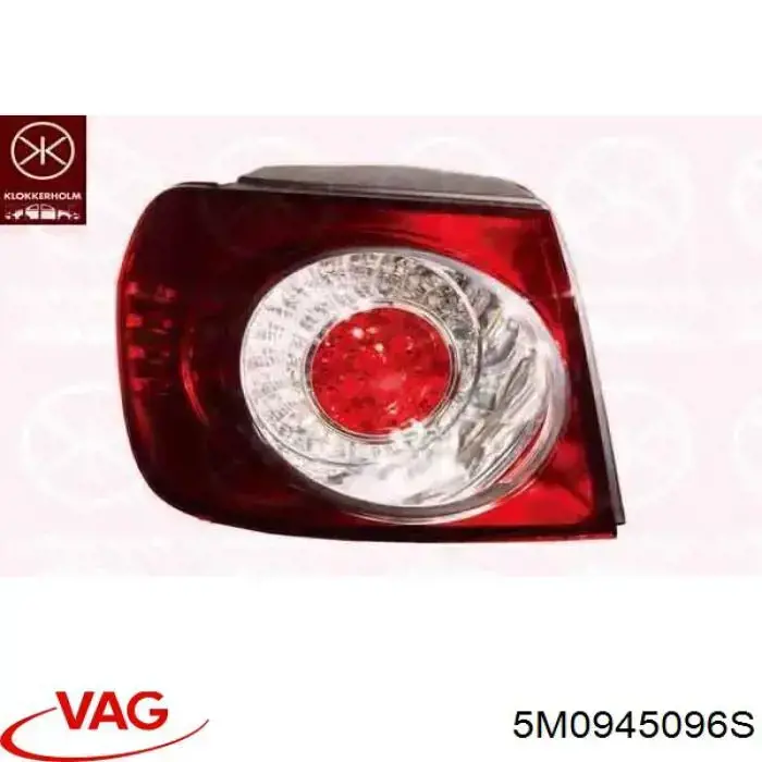 Piloto trasero exterior derecho VAG 5M0945096S precio, desde 121,97 EUR