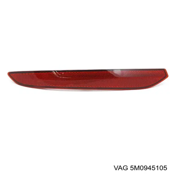 5M0945105 VAG reflector, parachoques trasero, izquierdo