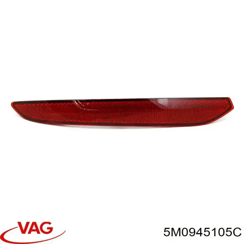 Comprar 5M0945105C VAG Reflector trasero izquierdo del parachoques