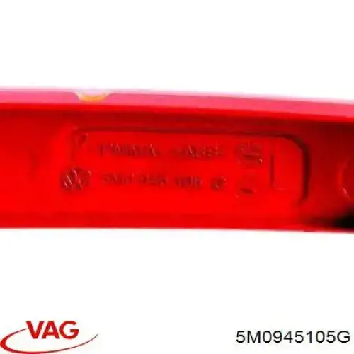 Comprar 5M0945105G VAG Reflector trasero izquierdo del parachoques