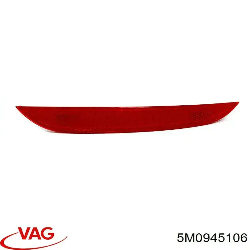 Deflector parachoques trasero derecho VAG 5M0945106 precio, desde 43,27 EUR
