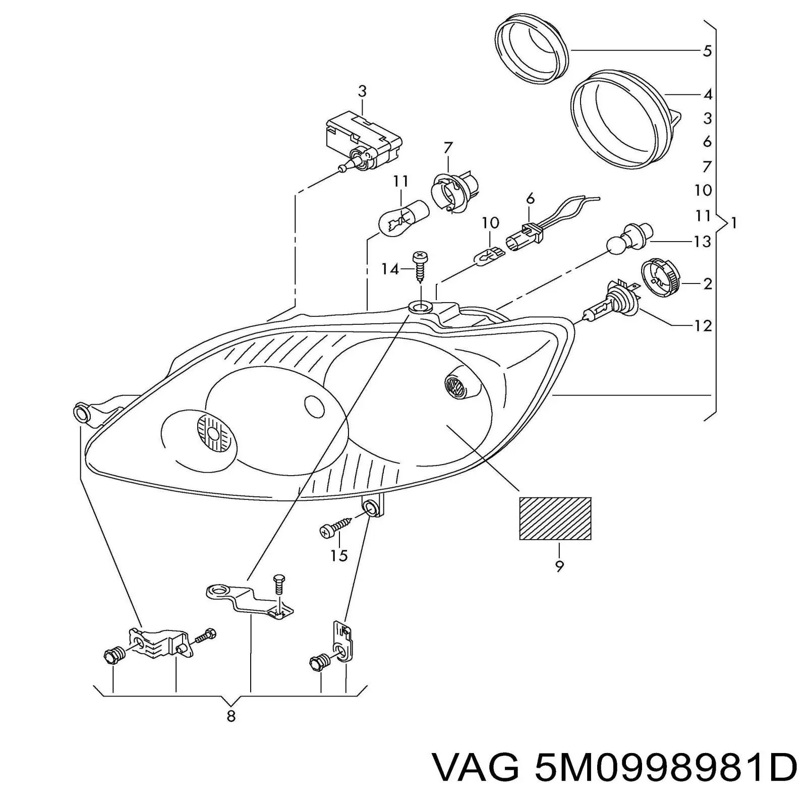 5M0998981D VAG 