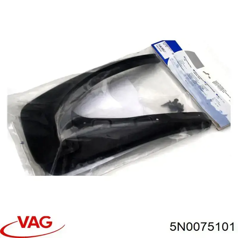 Juego de faldillas guardabarro traseros Volkswagen Tiguan 1 5N1, 5N2