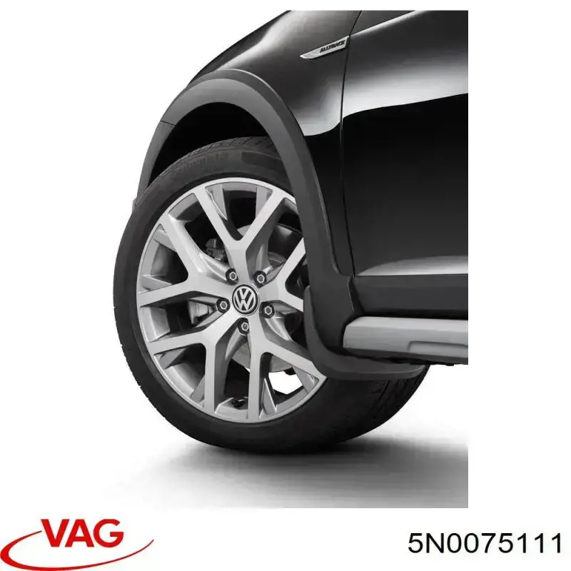 Juego de faldillas delanteras VAG 5N0075111 precio, desde 134,79 EUR