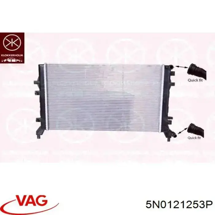 Comprar 5N0121253P VAG Radiador de auto