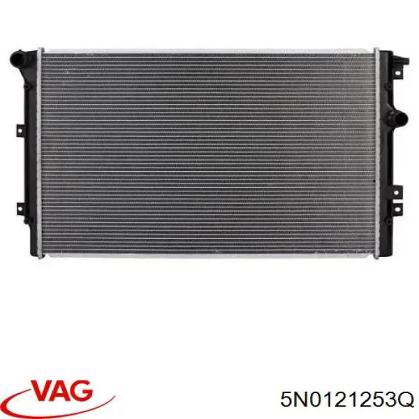 5N0121253Q VAG radiador