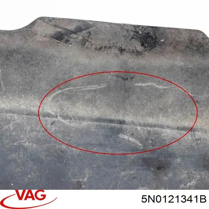 Comprar 5N0121341B VAG Deflector de aire inferior del radiador