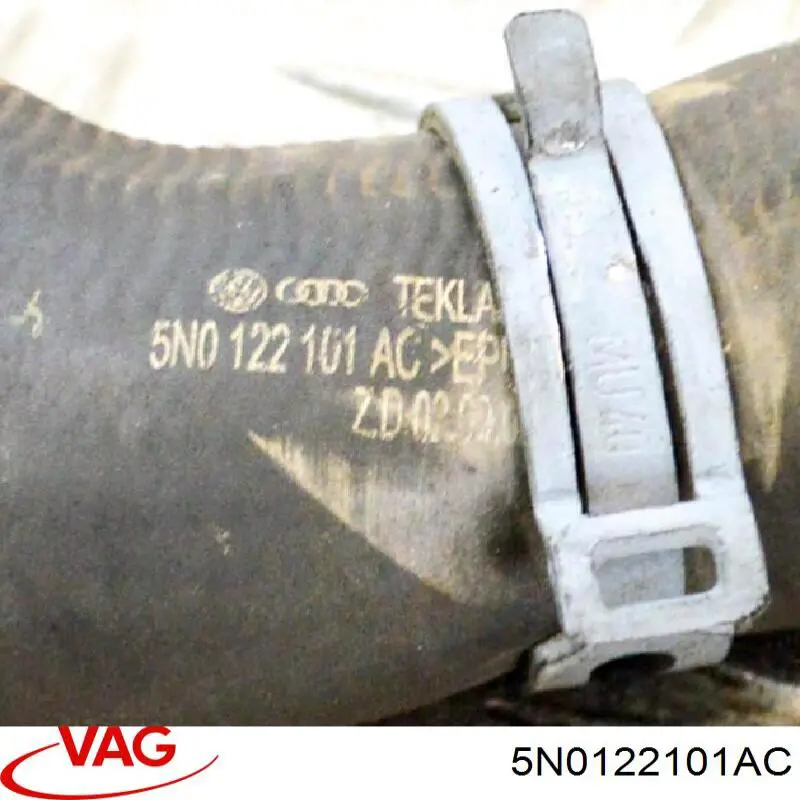 Comprar 5N0122101AC VAG Manguera superior del radiador