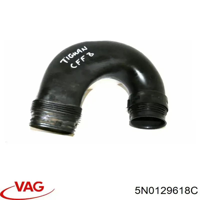 Tubo flexible de aspiración, entrada VAG 5N0129618C