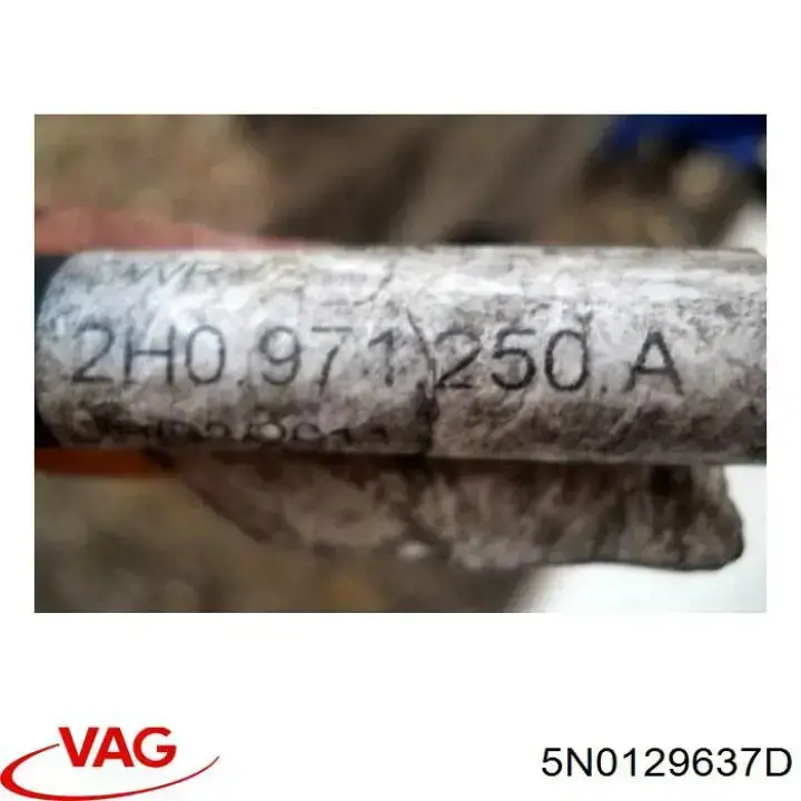 Comprar 5N0129637D VAG Manguera de drenaje de la carcasa del filtro de aire