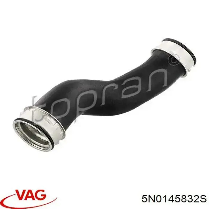 5N0145832S VAG tubo flexible de aire de sobrealimentación inferior derecho