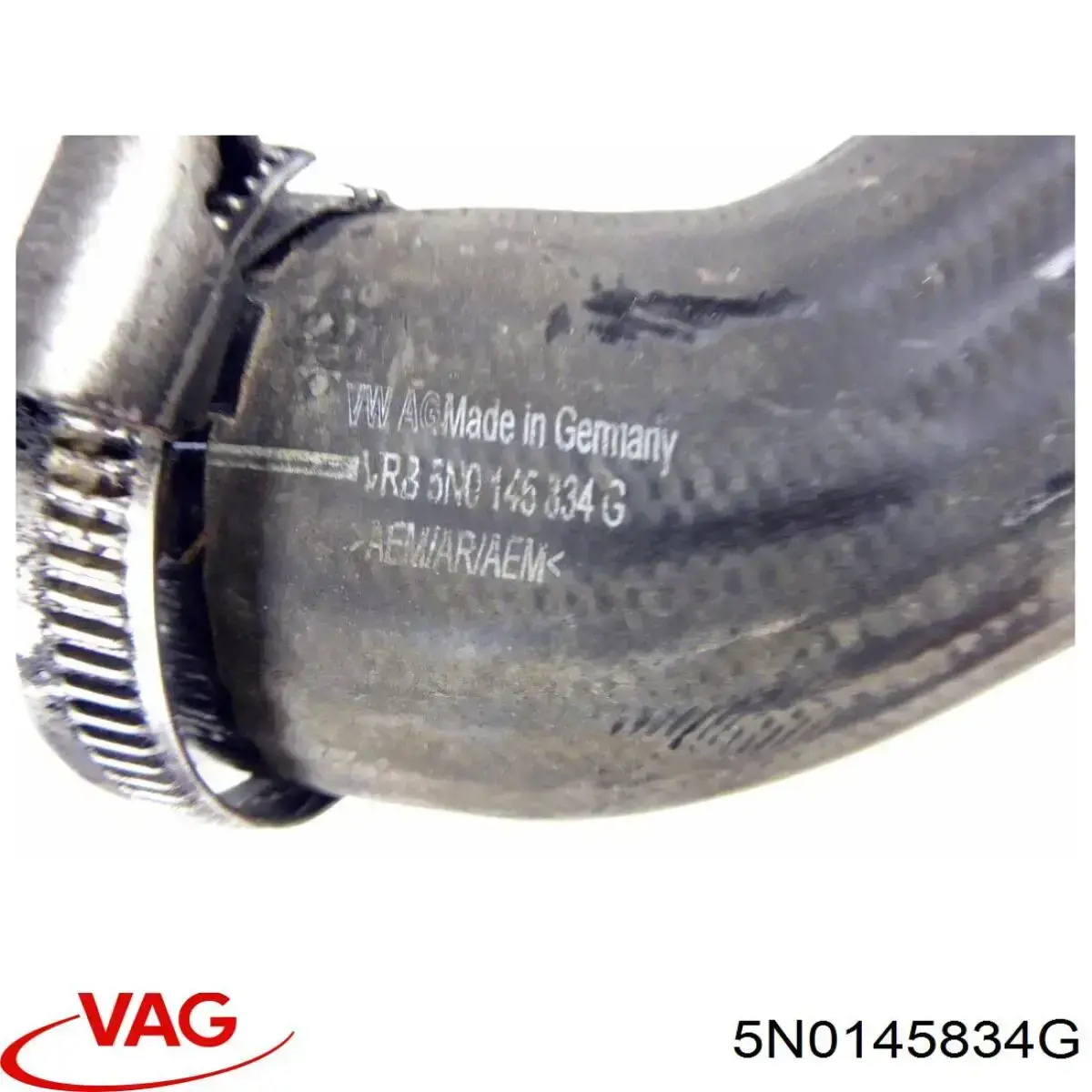 5N0145834G VAG tubo flexible de aire de sobrealimentación inferior derecho