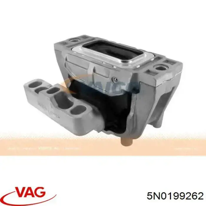 Soporte de motor derecho VAG 5N0199262 precio, desde 75,50 EUR