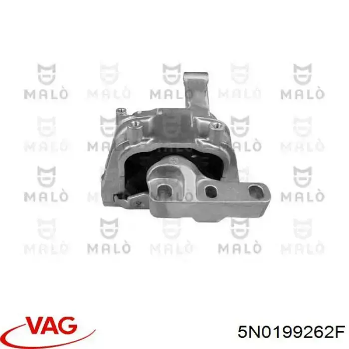 Soporte de motor derecho 5N0199262F VAG