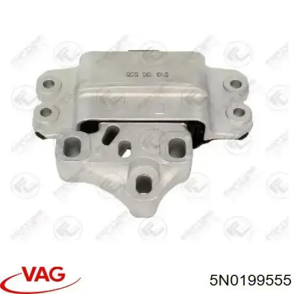 Soporte izquierdo del motor VAG 5N0199555 precio, desde 54,80 EUR
