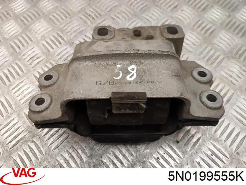 Comprar 5N0199555K VAG Soporte izquierdo del motor