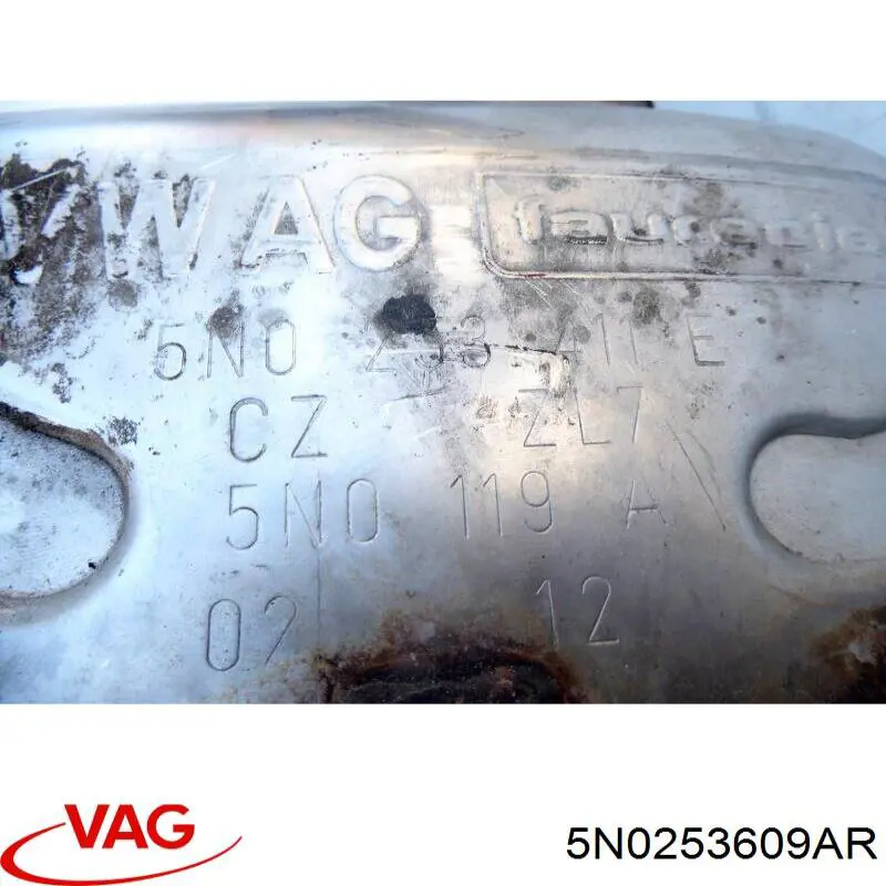 Silenciador trasero VAG 5N0253609AR precio, desde 265,38 EUR