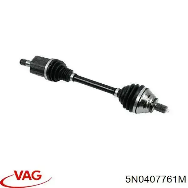 Semieje delantero izquierdo VAG 5N0407761M precio, desde 129,23 EUR