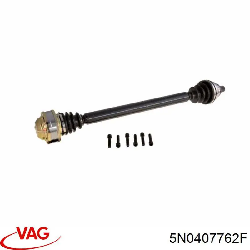 Árbol de transmisión delantero derecho VAG 5N0407762F precio, desde 118,77 USD