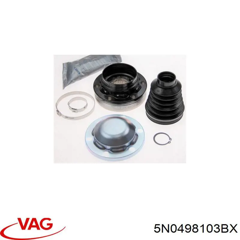 Comprar 5N0498103BX VAG Junta homocinética interna delantera izquierda