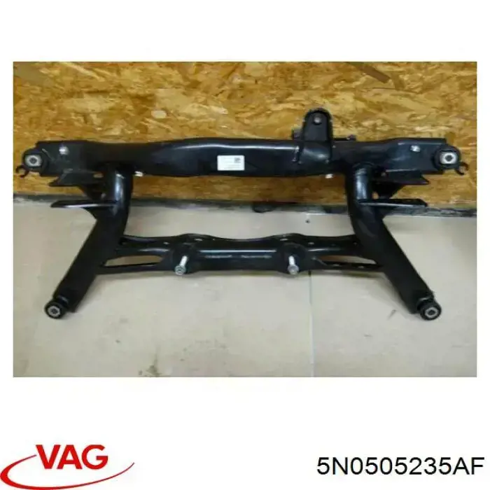 Subchasis trasero soporte motor VAG 5N0505235AF precio, desde 355,74 EUR