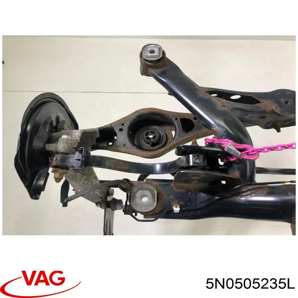 Subchasis trasero soporte motor VAG 5N0505235L precio, desde 355,74 EUR