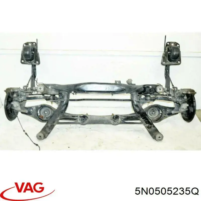 5N0505235Q VAG subchasis trasero soporte motor