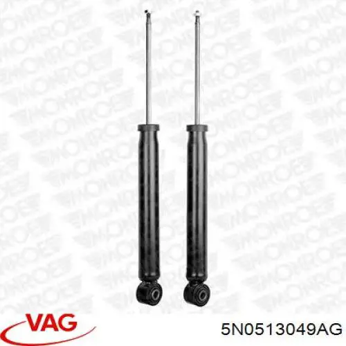Amortiguador trasero VAG 5N0513049AG precio, desde 40,22 EUR
