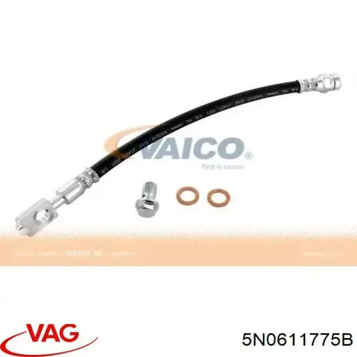 Comprar 5N0611775B VAG Latiguillo de freno trasero