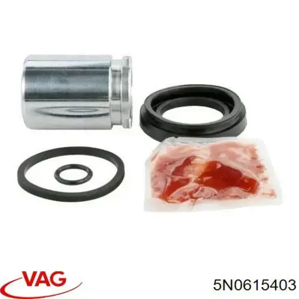 5N0615403 VAG Pinza de freno trasera izquierda