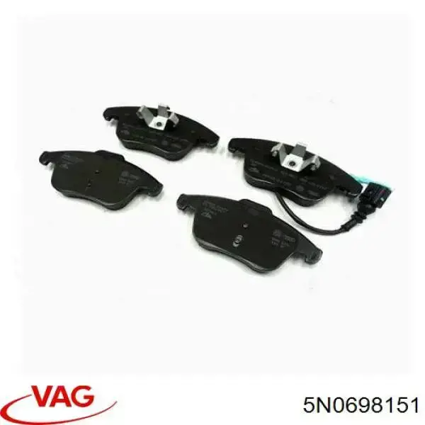 Pastillas de freno delanteras VAG 5N0698151